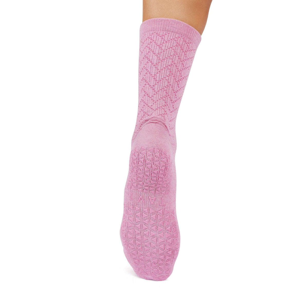Tavi Grip Kai kojinės, spalva Paradise Heather – neslystantis padas, vaizdas iš galo